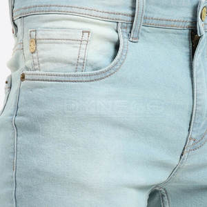 2025 Pantalon en jean pour hommes avec logo personnalisé Style décontracté léger avec motif droit taille moyenne-Prix raisonnable à vendre - Product Image 6