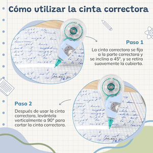 Nastro Correttore Neon Kawaii: Carino e Colorato, Ideale per Studenti e Ufficio - Product Image 2