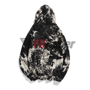 Sudadera con Capucha Tie Dye Vintage para Hombre, Diseño Personalizado, Secado Rápido, Transpirable, Ecológica, Estilo Urbano, Logotipo en Relieve, Color Sólido, Talla XS de Invierno - Product Image 2