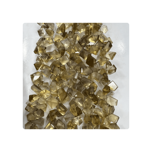 Cerveza Blanca Natural Cuarzo Piedra Preciosa Calidad Premium Fancy Briolette Forma 4mm-8mm Tamaño Joyería Cuentas Mayorista - Product Image 2