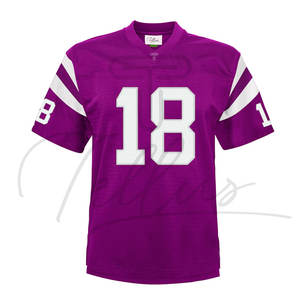 Custom Breathable Short Sleeve American <b>Football</b> Jerseys Youth Wholesale Casual Sport Wear Professional High Quality Uniform - Product Image 2