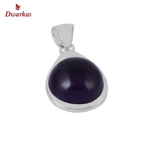 Handmade simple design <b>pendants</b> ready stock wholesale 925 sterling silver <b>pendant</b> multi colour gemstone <b>pendant</b> low price - Product Image 2