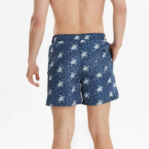 กางเกงขาสั้นลำลองผู้ชายสไตล์สตรีทเอวยางยืดผ้าคอตตอนสีพื้นระบายอากาศได้ดีน้ำหนักเบาใส่สบาย - Product Image 3