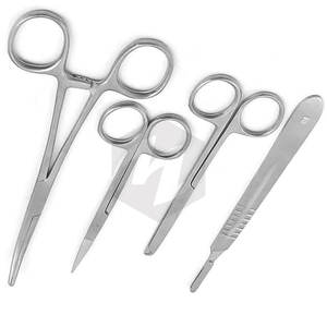 ด้ามจับ BP 4ชิ้นกรรไกรตัดตะเข็บกรรไกรตัดม่านตาชุดคีมตัดสำหรับผ่าตัดทำจากสเตนเลสคุณภาพสูง - Product Image 6