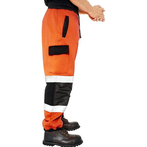 <b>Hi</b> <b>Vis</b> Cargo Reflective Work <b>Pants</b> High Quality Safety Work <b>Pants</b> Trousers Multi Pockets Customized <b>Pants</b> - Product Image 3