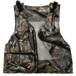Gilet de chasse en cuir imperméable et coupe-vent pour homme, calibre 20, camouflage orange pour la chasse à la dinde et aux oiseaux - Product Image 4