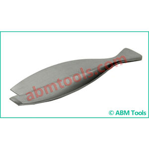 Custom Made Fish Type Tweezers Stainless Steel and Plastic Handle with Toothed Tip for <b>DIY</b> & Industrial Use - Product Image 3
