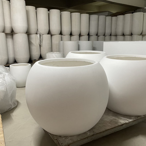 Vasi Da <strong>Esterno</strong> Grandi,Large Fiber Mgo Vase - Product Image 5