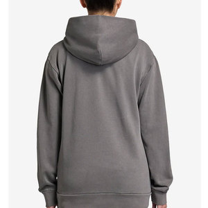 Sweat à capuche polaire en poly-coton pour homme 3719, coupe décontractée, en molleton bouclette, style minimaliste et épuré, de marque, sur mesure - Product Image 5
