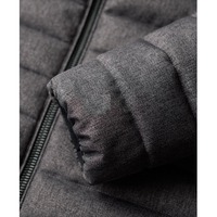 Nouvelle arrivée, veste matelassée décontractée pour l'hiver, 100% coton, toile écologique réversible, respirante, imperméable, coupe-vent, anti-UV