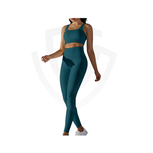 Ensemble de survêtement 2 pièces pour femme : brassière de sport, débardeur court et short taille haute pour la gym, la course, le yoga et l'entraînement - Product Image 1