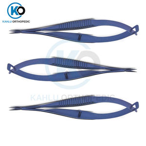 KAHLU-Tijeras de microcirugía oftalmológica, herramienta ortopédica recta de 5mm de hoja larga, muy alta calidad - Product Image 4