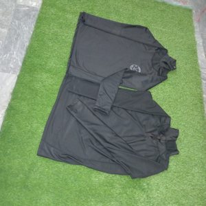 En gros, sous-couche de compression professionnelle en polyester pour hockey sur glace, avec protection de cou résistante aux coupures, respirante et à séchage rapide - Product Image 2