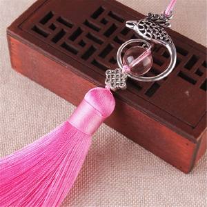 Fabricant de pompons en or violet Accessoires de vêtement pompon en or violet Accessoires de vêtement en or violet à pompon exportation de diamants indiens Ronpex - Product Image 2