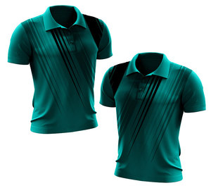 Col boutonné imprimé personnalisé pour chemise, évacuation de l'humidité, respirant, vêtement décontracté, coupe confortable, design classique intemporel pour homme, 100% - Product Image 5