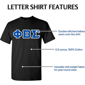 ใหม่เสื้อยืดริงเกอร์พรีเมี่ยมสำหรับผู้ชายยี่ห้อ Phi Beta SIGMA ออกแบบลายปักตัวอักษรกรีกและลายพี่น้อง - Product Image 3