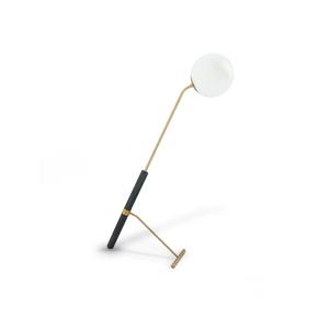 Lampadaire en tissu blanc en forme de champignon pour la décoration intérieure de salon de luxe moderne, élégant, support doré LED pour la maison et le bureau - Product Image 3