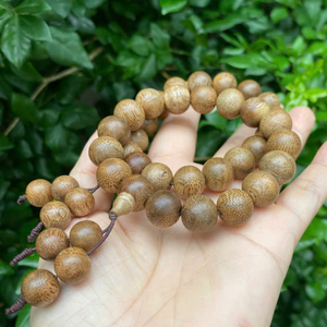 Pulsera de cuentas redondas Agilawood de la mejor calidad, cuentas de madera de agar Aloeswood, precios al por mayor de Vietnam - Product Image 2