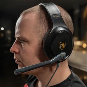 SADES cpower siêu nhẹ Tai nghe over-ear PC PS4 điện thoại di động đa nền tảng dây Gamer Tai nghe chơi game tai nghe với Mic - Product Image 1