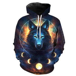 Felpe con Cappuccio Antirughe Traspiranti in Maglia Solida con Stampa Personalizzata Frontale per Donna OEM 100% Poliestere Pullover Streetwear Sublimazione - Product Image 1
