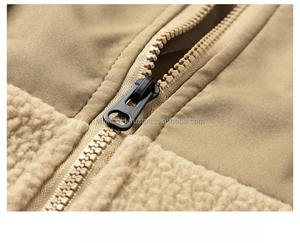 2025 hiver réversible imperméable coton rempli support fermeture éclair unisexe décontracté Camping/Ski Parka veste - Product Image 5