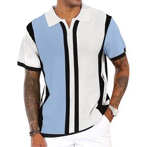 Chaqueta con botones de manga corta con cuello Hawaiano, camisa Polo Retro para hombre, Camisa estampada de verano, informal para hombre de Dress Sports - Product Image 1