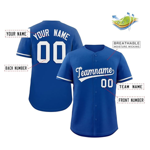Maillot de baseball meilleure vente personnalisé respirant meilleure chemise de baseball uniformes de baseball légers et confortables - Product Image 2