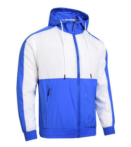 Vestes de sport de créateur coupe-vent coupe-vent personnalisé à blocs de couleurs vestes de randonnée imperméables pour hommes pour l'hiver - Product Image 1