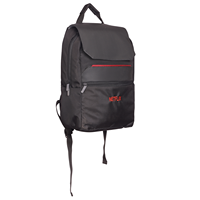 Sac à dos Netflix de qualité supérieure avec compartiment intérieur pour ordinateur portable à texture carbone et fermeture éclair frontale supplémentaire