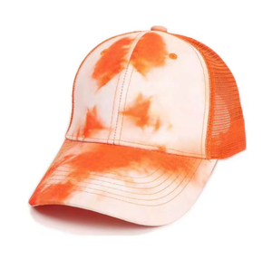 หมวก Tie Dye กลางแจ้ง Trucker หมวกเบสบอลออกแบบลวดลายสำหรับใช้งานกลางแจ้ง - Product Image 2