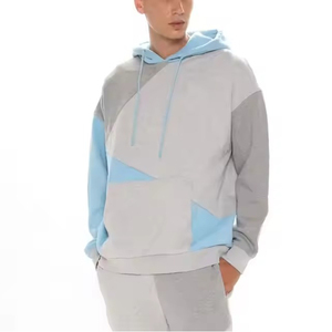 Conjunto Deportivo de Felpa con Lavado Ácido y Logotipo Personalizado, 100% Algodón, Chándal para Hombre, Ropa Urbana, Pantalones Deportivos Acampanados y Sudadera con Capucha - Product Image 6