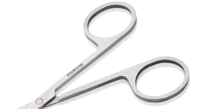 NGHIA Export ES-04 Ciseaux pour poils de nez en acier inoxydable de haute qualité Outil essentiel pour la manucure, la pédicure et les cuticules. - Product Image 3