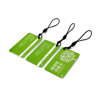 Porte-clés RFID avec code QR imprimé sur mesure, programmable, carte NFC en époxy RFID DESFIRE 13,56 MHz pour carte-clé de vélo électrique