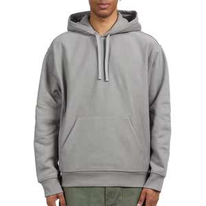 เสื้อฮู้ดผู้ชายทำจากผ้าฝ้ายทรงหลวมมีฮู้ดสำหรับผู้ชายเสื้อมีฮู้ดแบบหมุนได้ออกแบบโลโก้ได้ตามต้องการ - Product Image 4