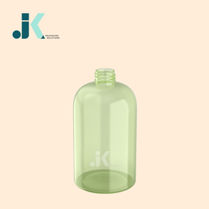 Emballage cosmétique PET inviolable le mieux noté de l'usine du Vietnam Bouteille ronde Boston 28/415 500ml Haute qualité M0511T - Product Image 1