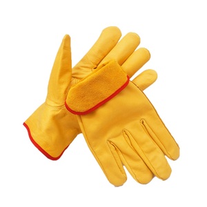 Gants de travail en cuir Gants de travail en cuir de vachette Gants de mécanicien en cuir respirant - Product Image 6