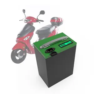 E-Scooterแบตเตอรี่ลิเธียม 24V 36V 48V 60V 20Ah 50Ah 100Ah 72Vแบตเตอรี่สําหรับEbikeจักรยานรถจักรยานยนต์รถกอล์ฟ