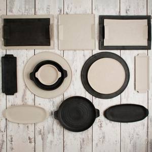 <b>Small</b> Mineral Stoneware <b>Bowl</b> Seen-it Brand Spain Origin Model E0089 - Product Image 3