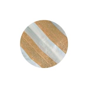 Tissu jacquard rayé sophistiqué de 44 pouces de large avec une texture soyeuse et 10 choix de couleurs polyvalents - Product Image 1