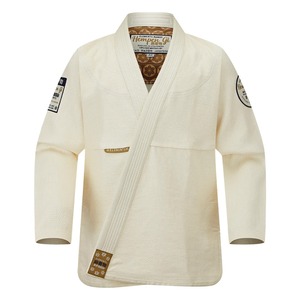 Ligero BJJ Gi uniforme algodón brasileño Jiu Jitsu Kimono hombres mujeres niños duradero reforzado cuello pantalones cinturón equipo de entrenamiento - Product Image 1