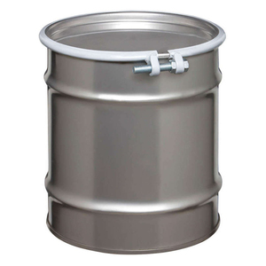 Tête serrée de fûts en acier de 55 gallons, seau en acier d'emballage en métal 208L, baril de pétrole diesel de seaux de fer chimiques - Product Image 1
