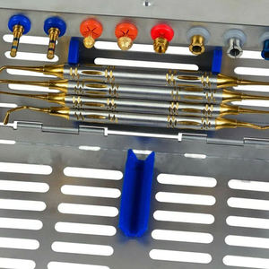 Kit d'implants dentaires universels en acier inoxydable de haute qualité, fraises pour densification osseuse, instruments chirurgicaux manuels, embouts - Product Image 3