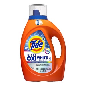 Detergente profesional Tide Limpiador líquido de 105 oz 80 cargas cada paquete de 4 suministros de lavandería comerciales para compradores mayoristas - Product Image 1