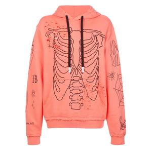 Hecho en Pakistán 2025 Sudaderas con capucha desgastadas de sol púrpura de alta calidad para hombre Sudadera con capucha de lavado Vintage informal 100% algodón lavado con ácido - Product Image 1