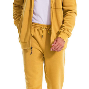 Custom Screen <b>Print</b> Jogger Logo Loose Zip up <b>Hoodie</b> Baggy Jogging Suits Sweatpants and <b>Hoodie</b> Set Tracksuits for Men - Product Image 4