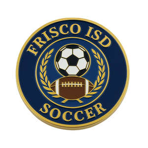 Moneda Conmemorativa Deportiva Personalizada de Aleación de Zinc para Regalos, Fabricada por el Fabricante - Product Image 2