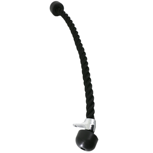 Deluxe Steel <strong>Tricep</strong> <strong>Rope</strong> Cable Attachment Gym <strong>Pull</strong> Down Pulley System for Fitness Exercise Bag Packed - Product Image 2