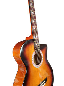 Guitarra Acústica SOLOBEAT de 40 Pulgadas con Cuerpo de Caoba, Acabado Sunburst, 6 Cuerdas de Acero, para Principiantes y Profesionales - Product Image 2