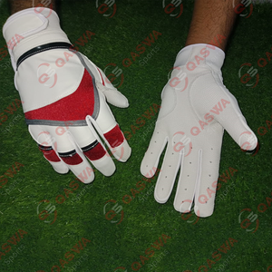 Professional Leather Baseball Batting Gloves with <b>Hook</b> & Loop Closure Right/Left Hand Durable for Training - Product Image 5