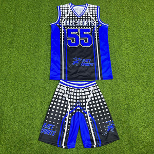 Maillot de basket personnalisé respirant, antibactérien, à séchage rapide, grande taille, été, imprimé, design personnalisé, sublimation, réversible - Product Image 1